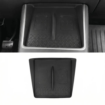 Center Console Silicone Mat for Model Y Standard Wireless Charging Pad