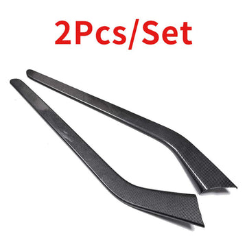 Tespart - Model 3 / Y Center Control Side Trim - Carbon Fiber Interior Mods