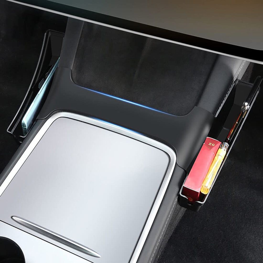 Tespart - Center console glove box organizer For Tesla Model 3/Y