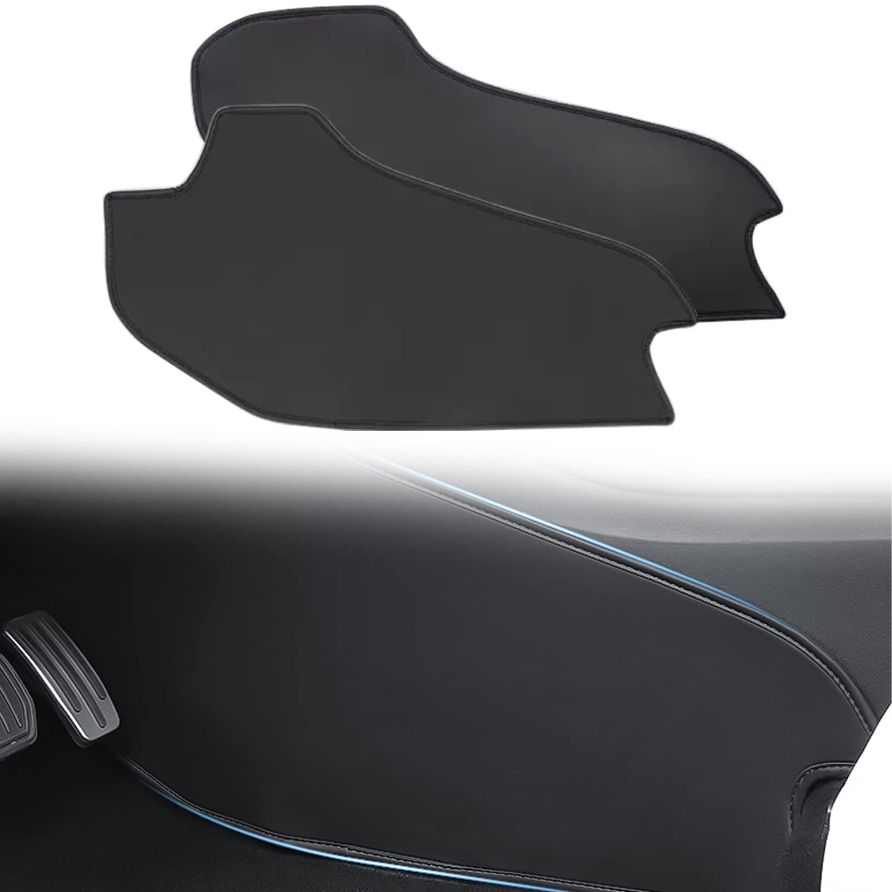 Tespart  - Central Control Side Kick Pad for Tesla Model Y