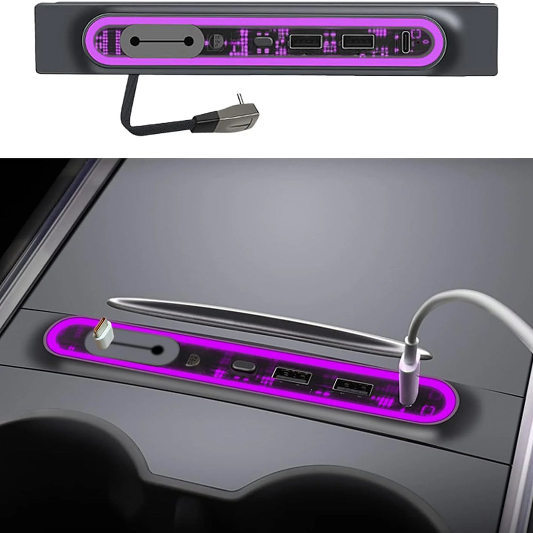 Tespart - Central Control Usb Port for Tesla Model 3/Y