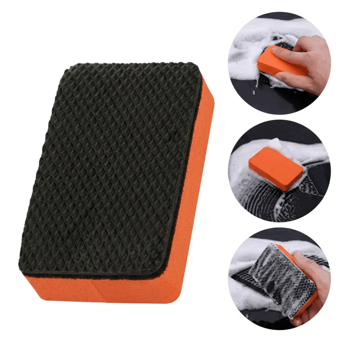 Clay Sponge Pad for Car Detailing Paint Decontamination Cleaner