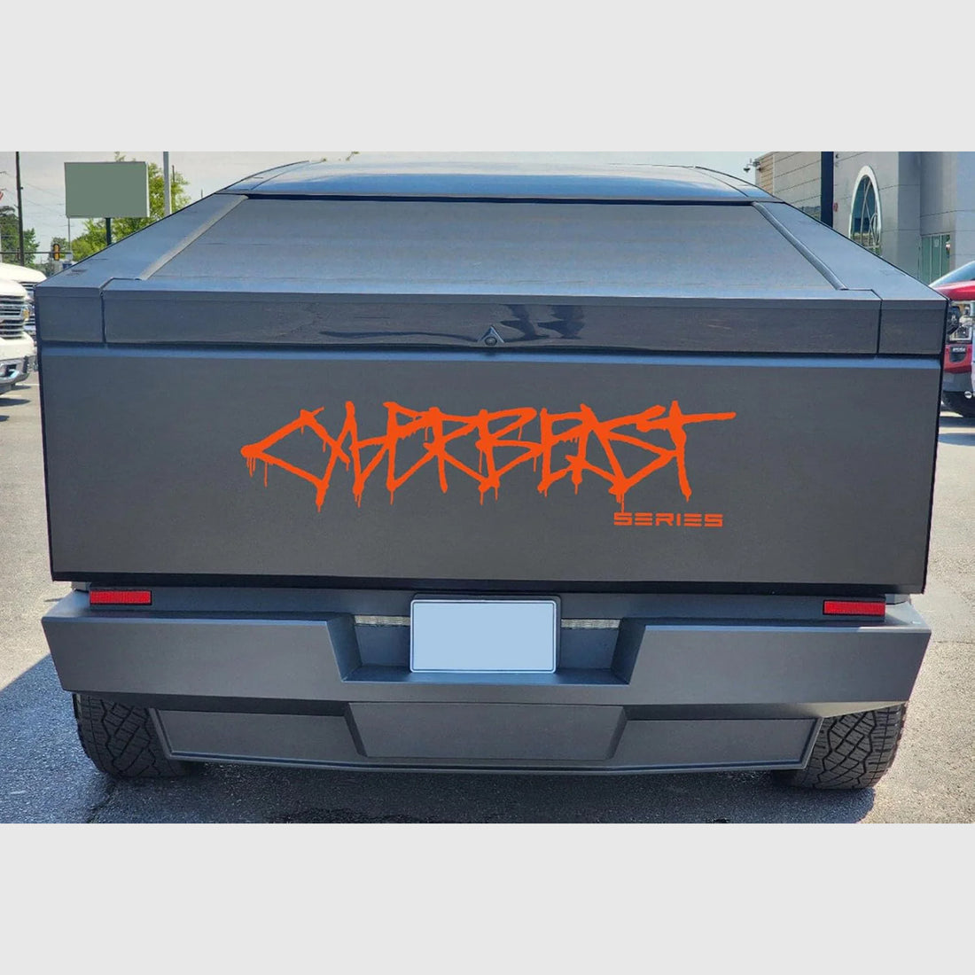 Tespart - Cybertruck Tailgate Graffiti Logo Vinyl Decal