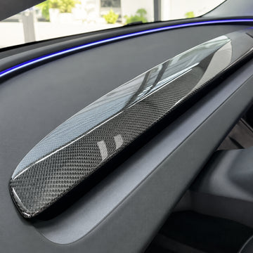 Dashboard Cover Carbon Fiber Replacement for Model Y Standard Interior