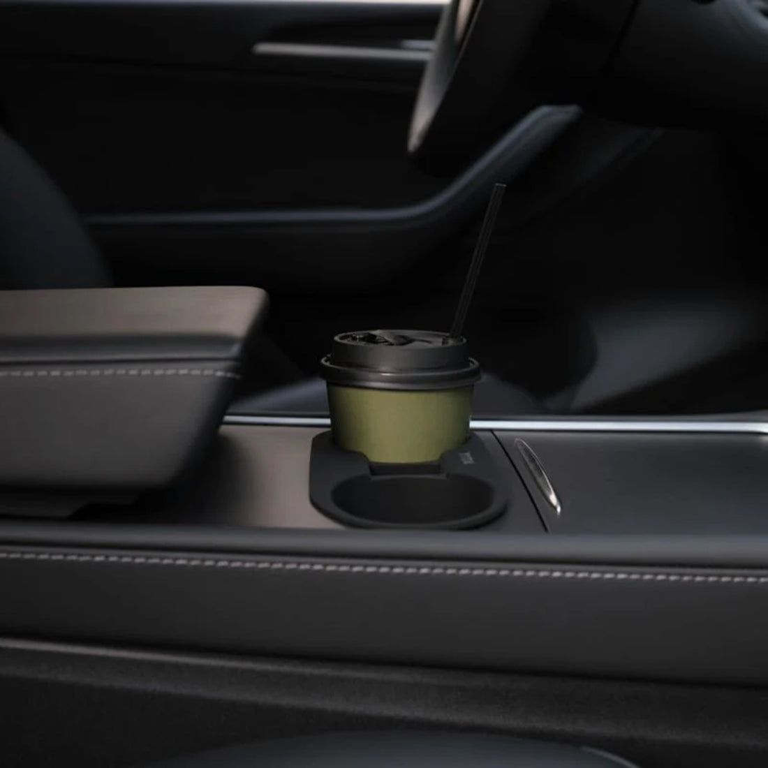 Tespart - TITA Dazzles-Center Console Tesla Cup holder for Tesla Model 3/Y