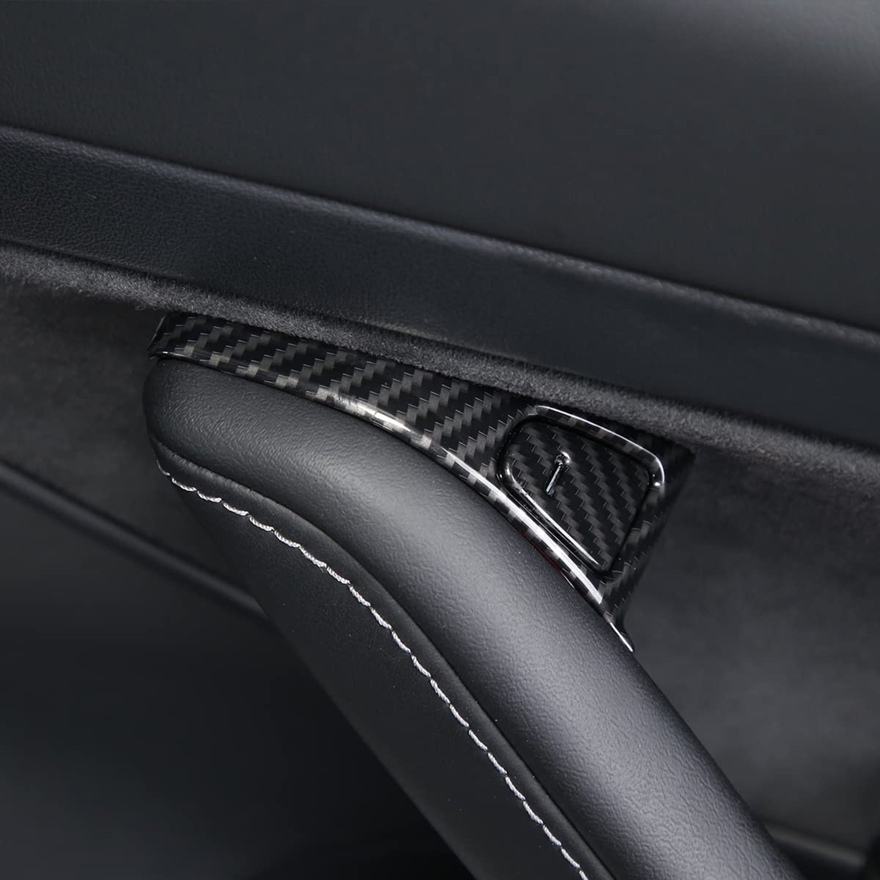 Tespart - Door Lock Switch Cover Trim for Tesla Model 3 & Model Y