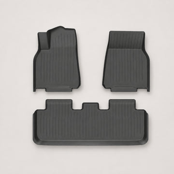 Floor Mats for Model Y Standard All Weather TPE Interior Set