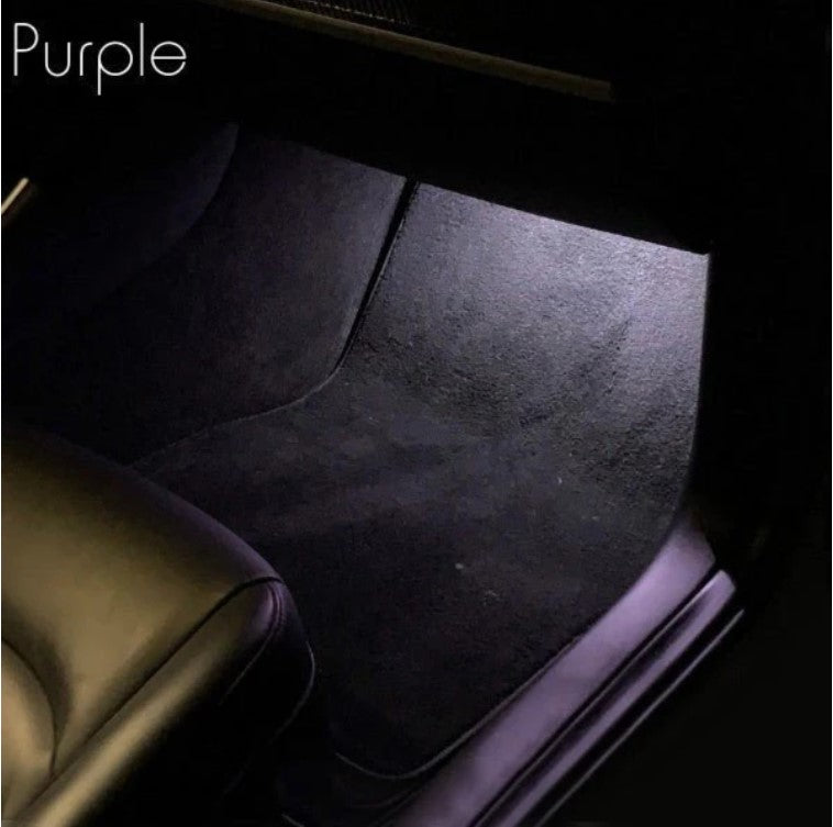 Footwell LED Lights for Tesla Model 3YSX（4PCS）