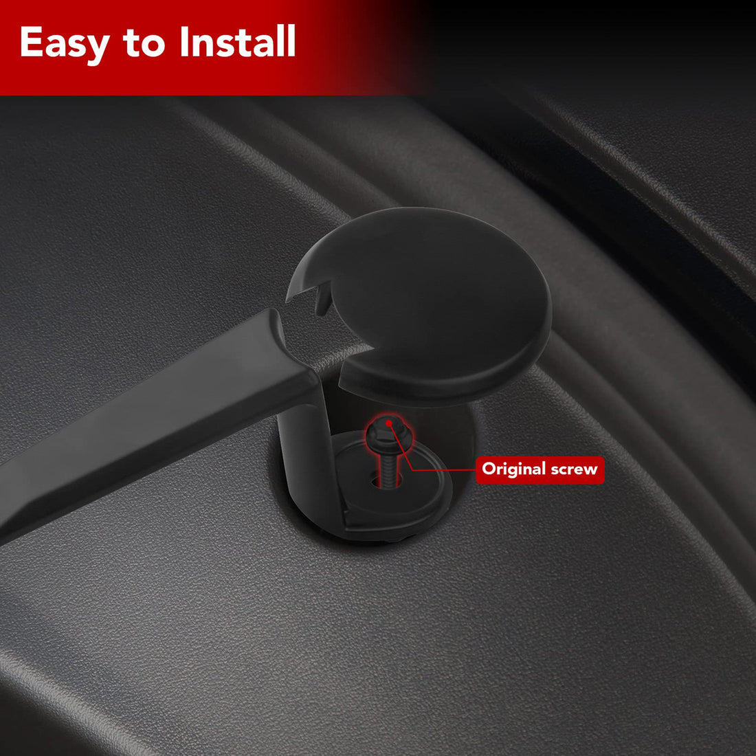 Tespart - Front Trunk Hook Holding Clips for Tesla Model 3