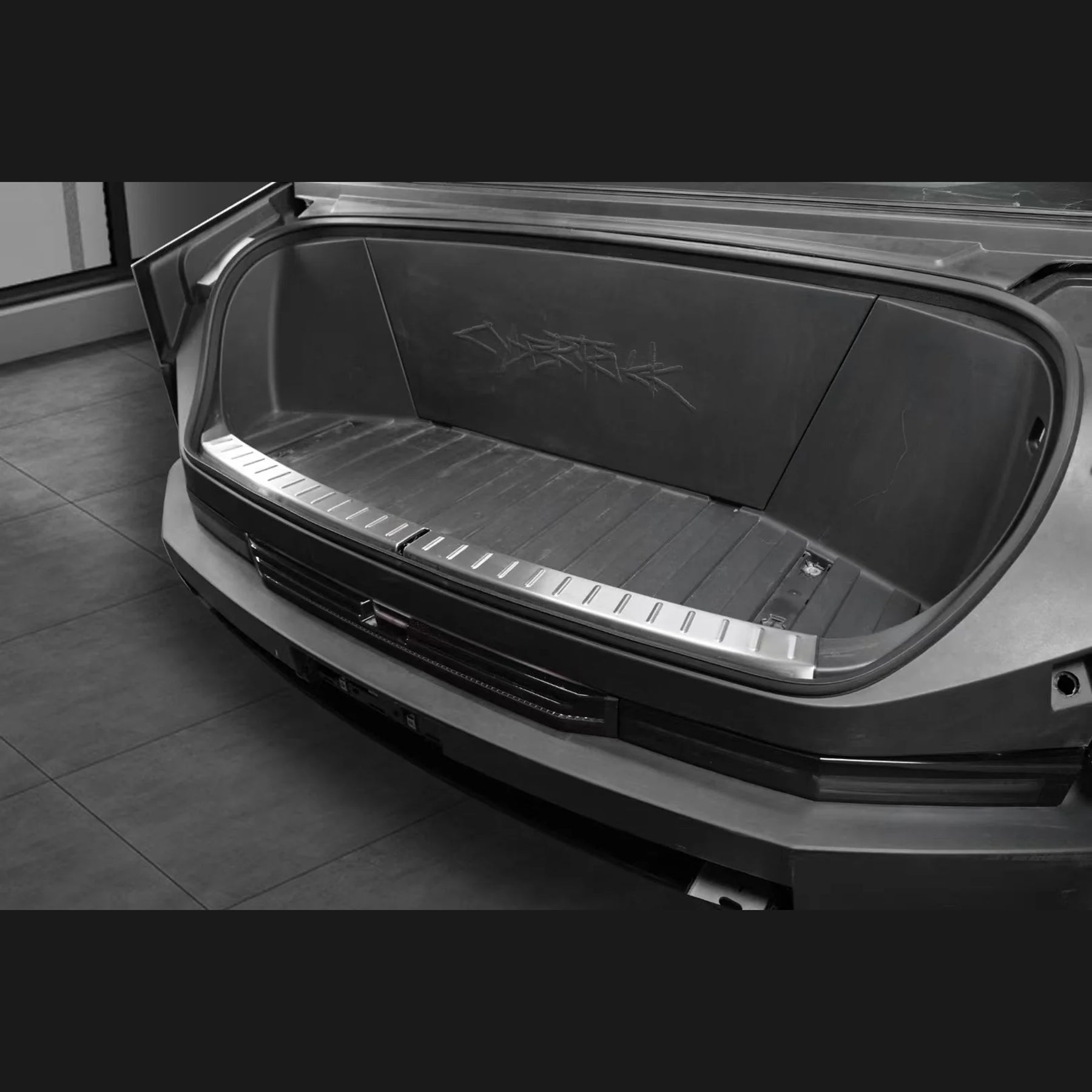 Tespart - Front Trunk Stainless Steel Threshold Strip for Cybertruck