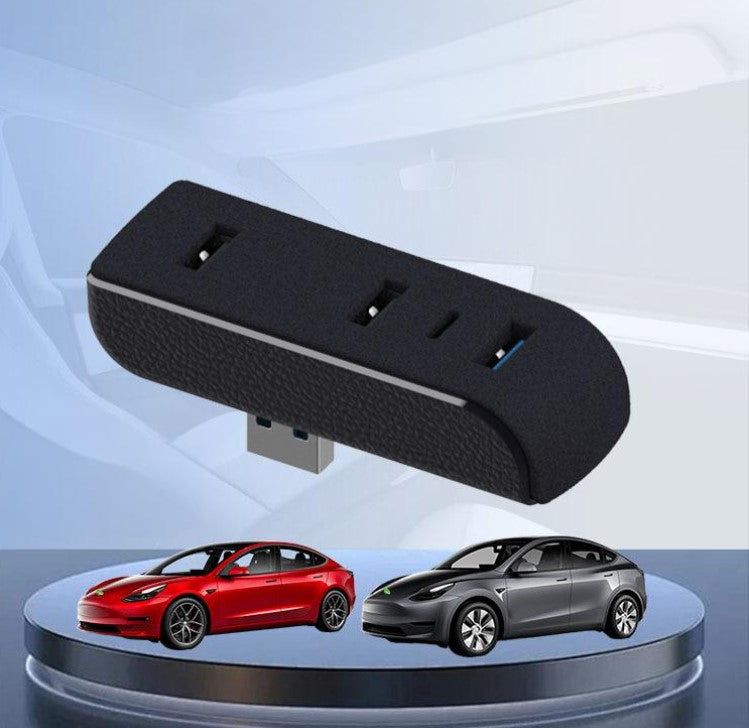 Glove Box USB Hub for Model Y Juniper & Model 3 Highland