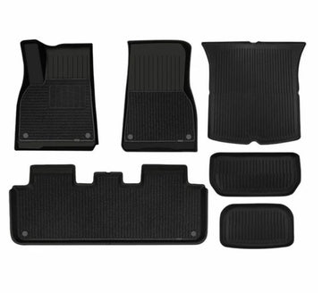 Tespart TPE+Menes Double Layer Floor Mats for Tesla Model 3 & Model Y