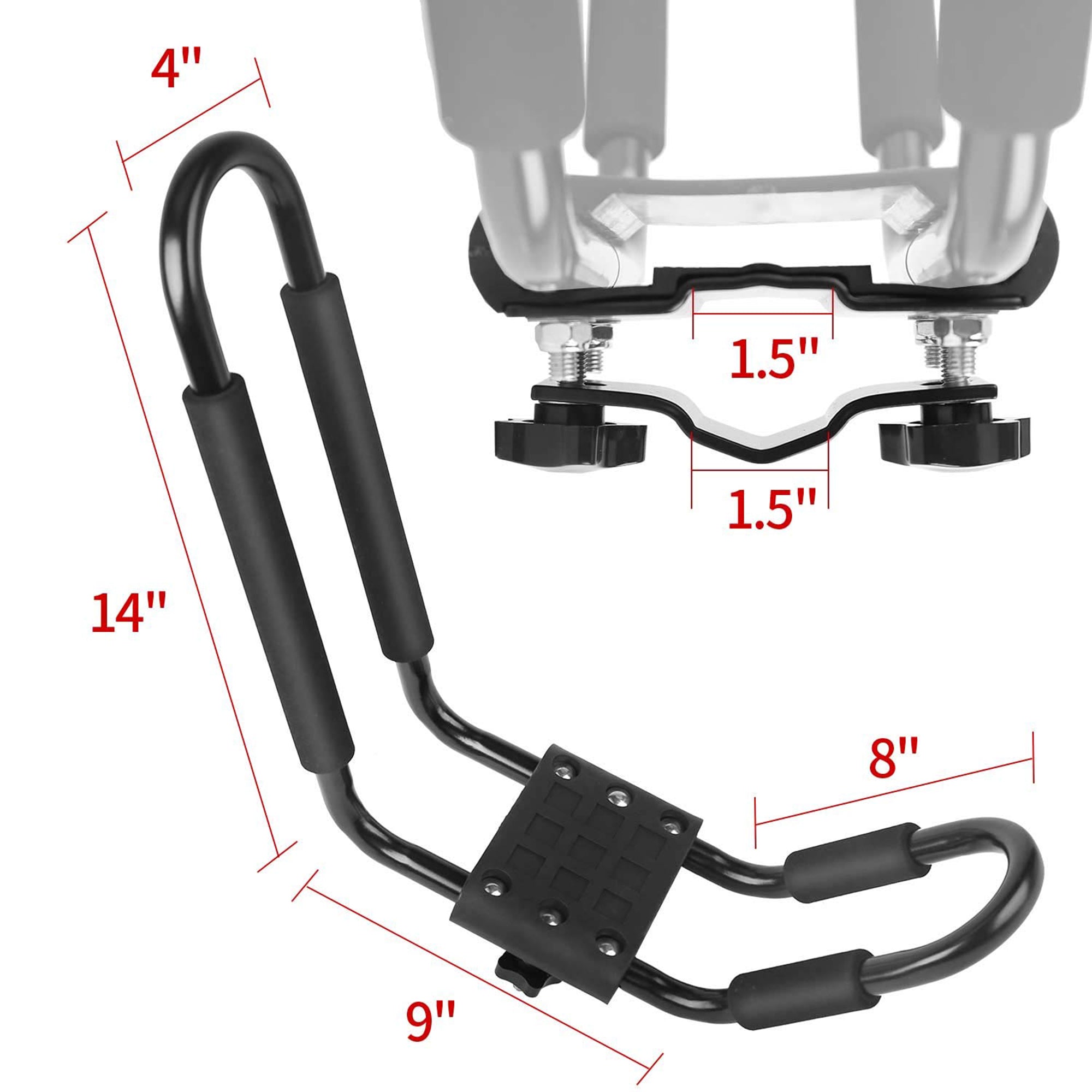 Tespart - Kayak Roof Rack Crossbar for Tesla Model 3/Y/S/X