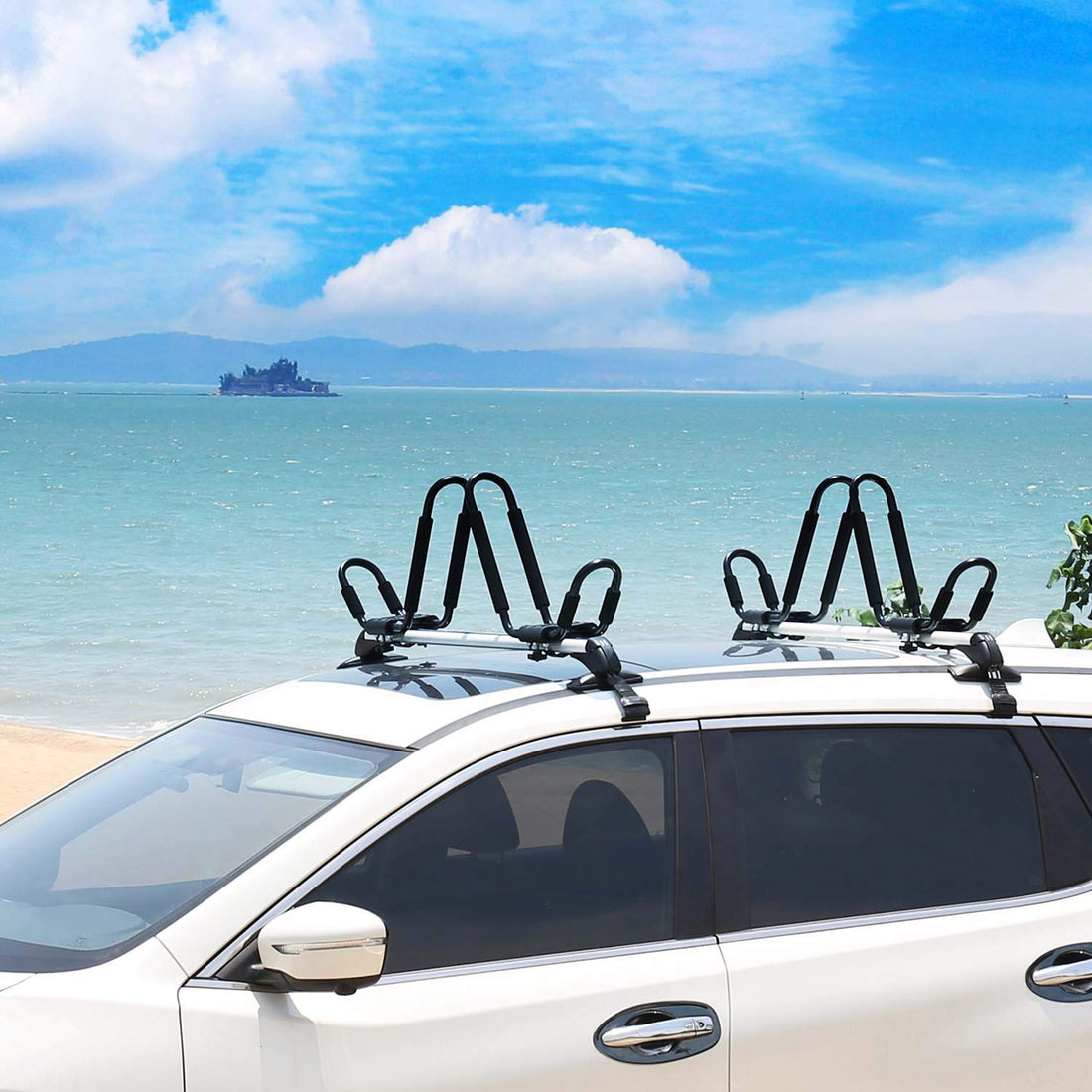 Tespart - Kayak Roof Rack Crossbar for Tesla Model 3/Y/S/X