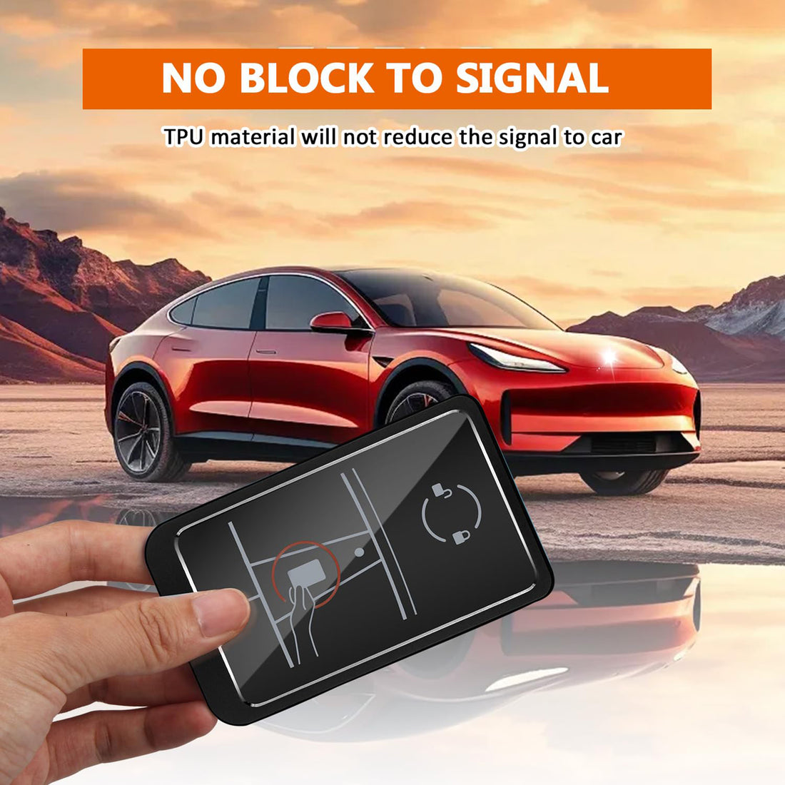 Tespart - Tesla Model 3/Y Key Case Round Button