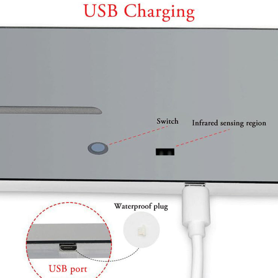 Tespart - LED Illuminated Door Sill Protector for Cybertruck