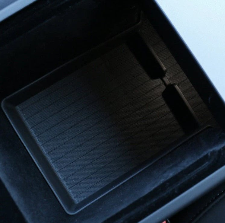Tespart - Lower Center Console Storage Box for Tesla Model 3 Highland
