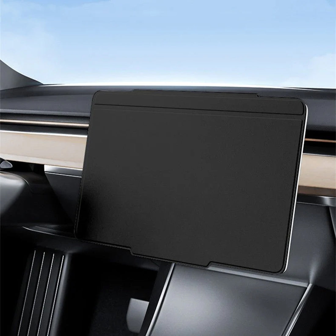 Tespart - Magnetic Center Console Screen Protector for Tesla Model Y/3