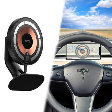 Tespart - TITA Flexural - Magsafe Wireless Charging Phone Holder for Model Y/3 Highland