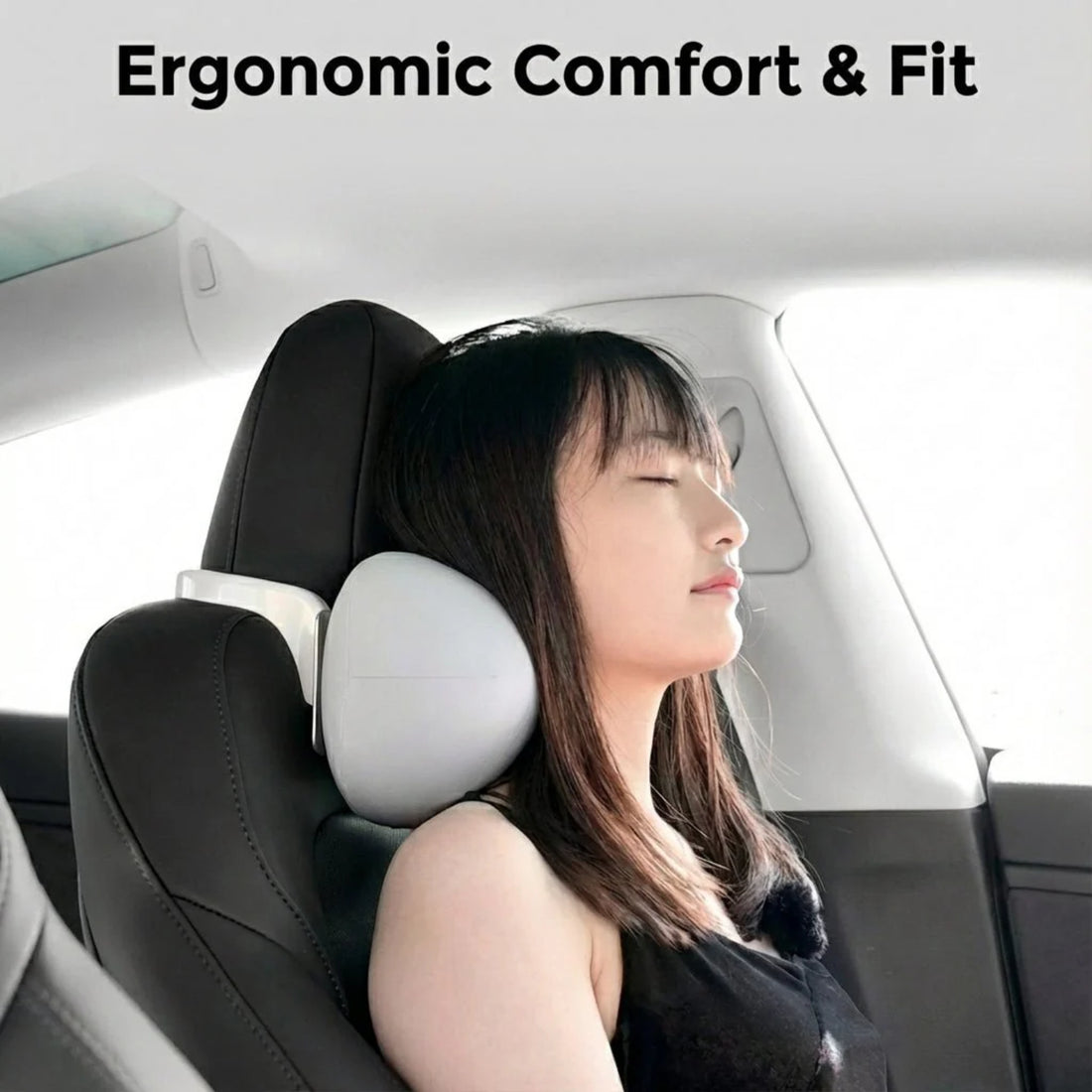 Memory Foam Headrest Pillow for Model 3 Model Y Neck Comfort