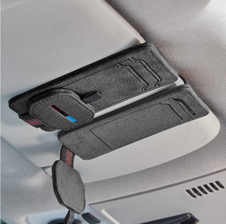 Luxury Leather Glasses Clip for All Tesla Models