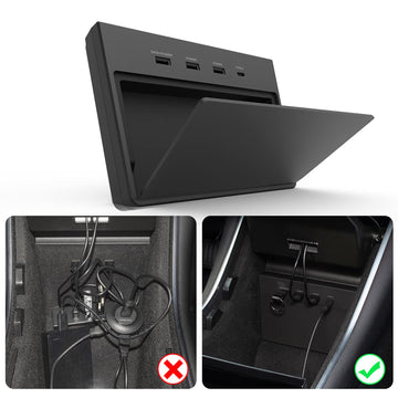 Tespart - Old style hub USB hub for Tesla Model 3 (2017-2020)