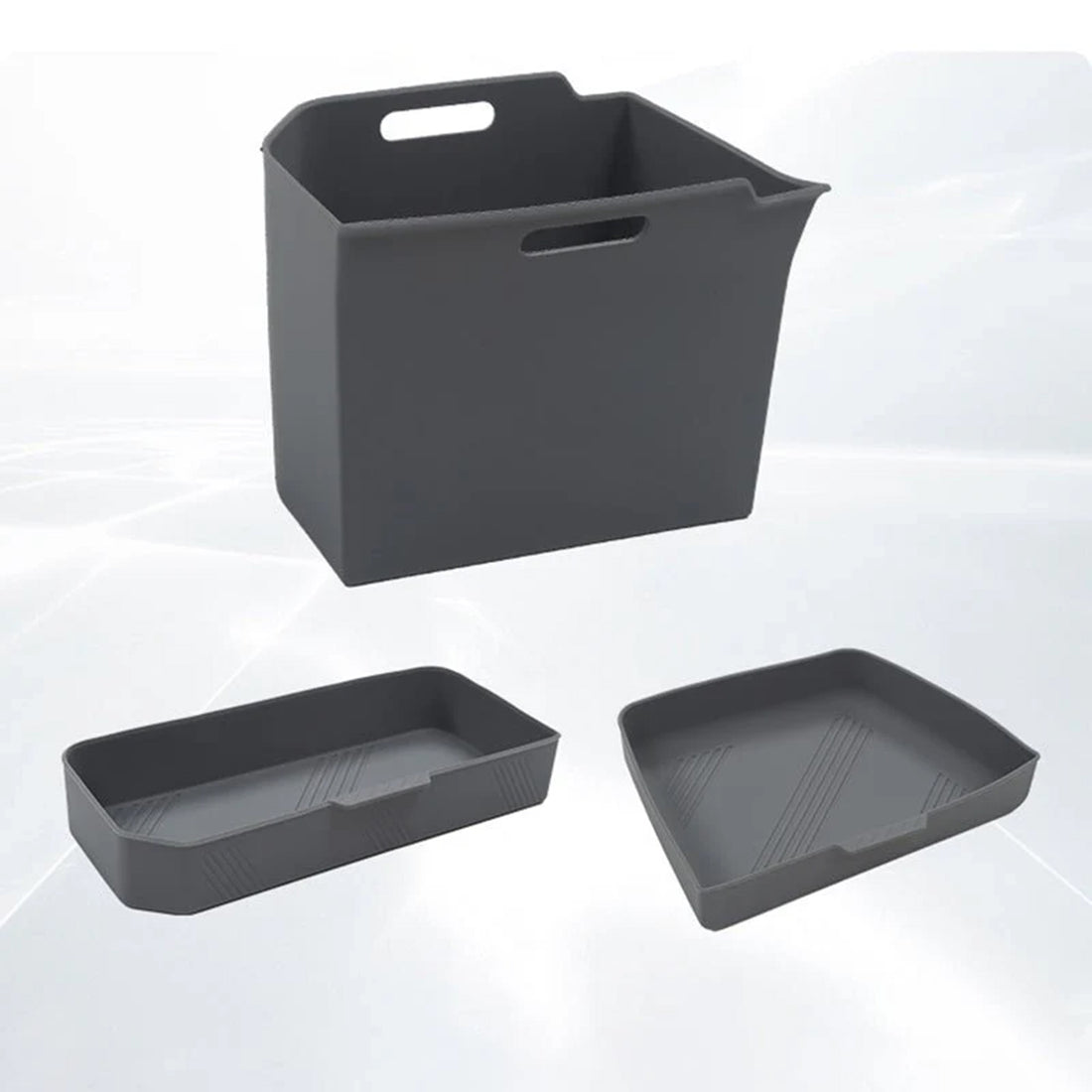 Tespart - Original Car Trunk Left and Right Storage Box for Tesla Model X 2022-2024