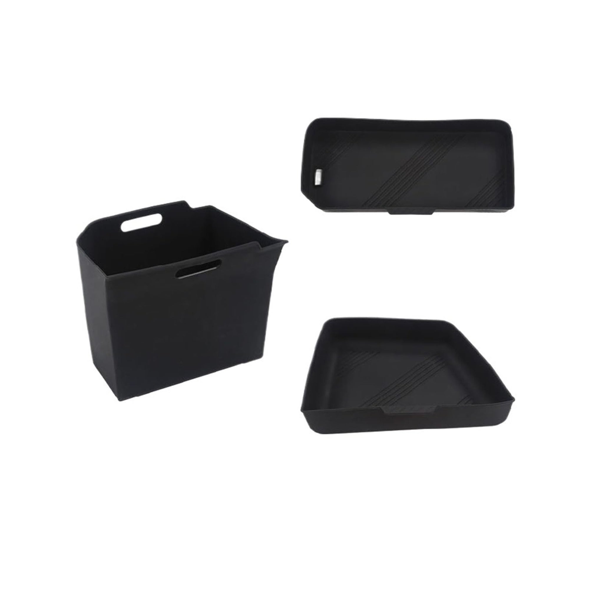 Tespart - Original Car Trunk Left and Right Storage Box for Tesla Model X 2022-2024