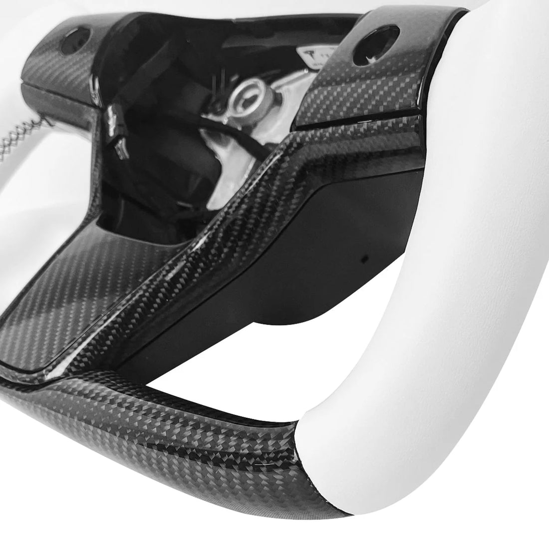 Tespart - Tesla Model 3 / Y Plaid Yoke Steering Wheel Mods【Style 9】