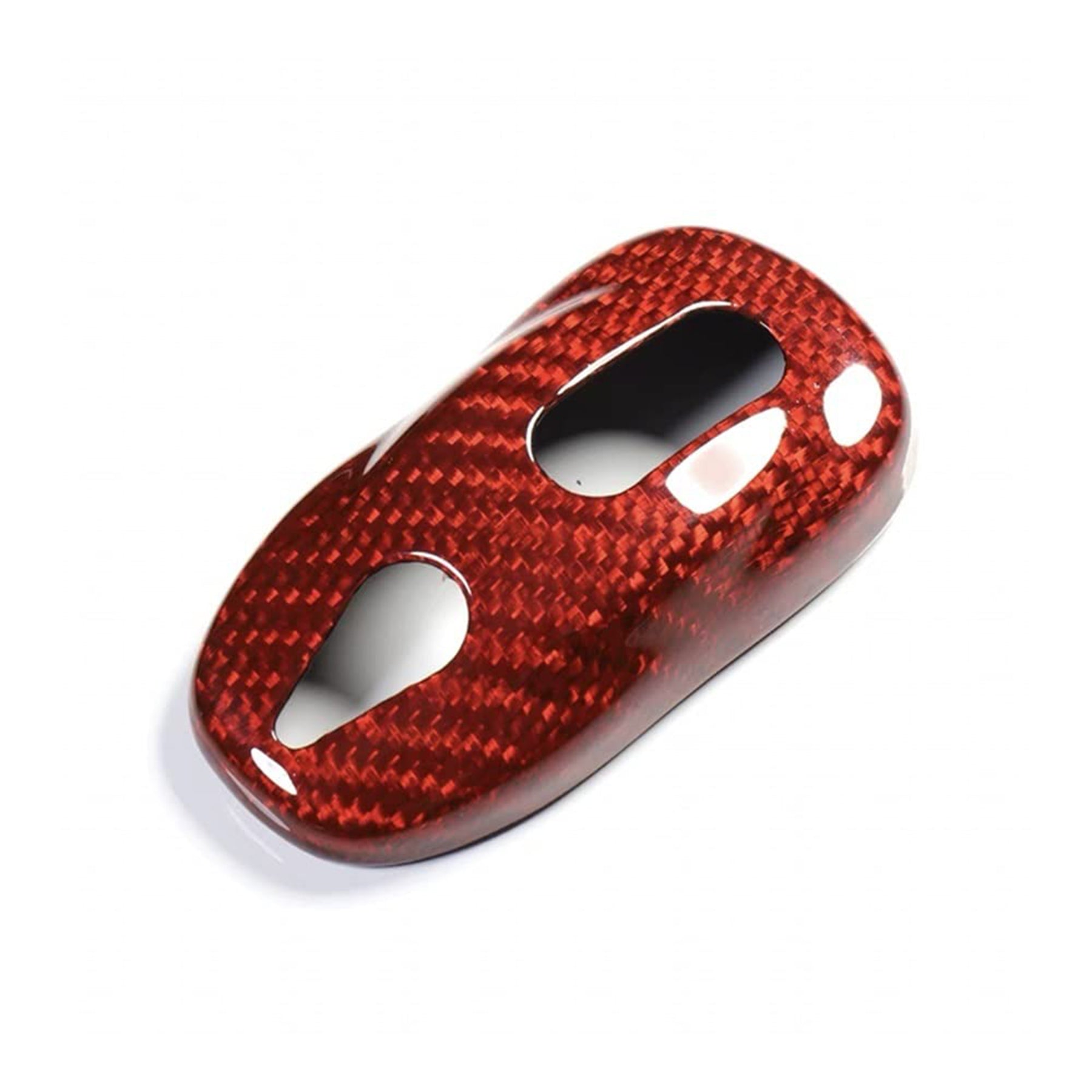 Tespart - Real Carbon Fiber Key Fob Cover for Tesla Model 3 / Y