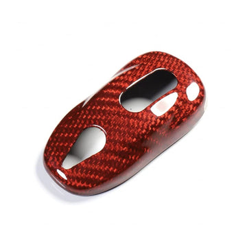 Tespart - Real Carbon Fiber Key Fob Cover for Tesla Model 3 / Y