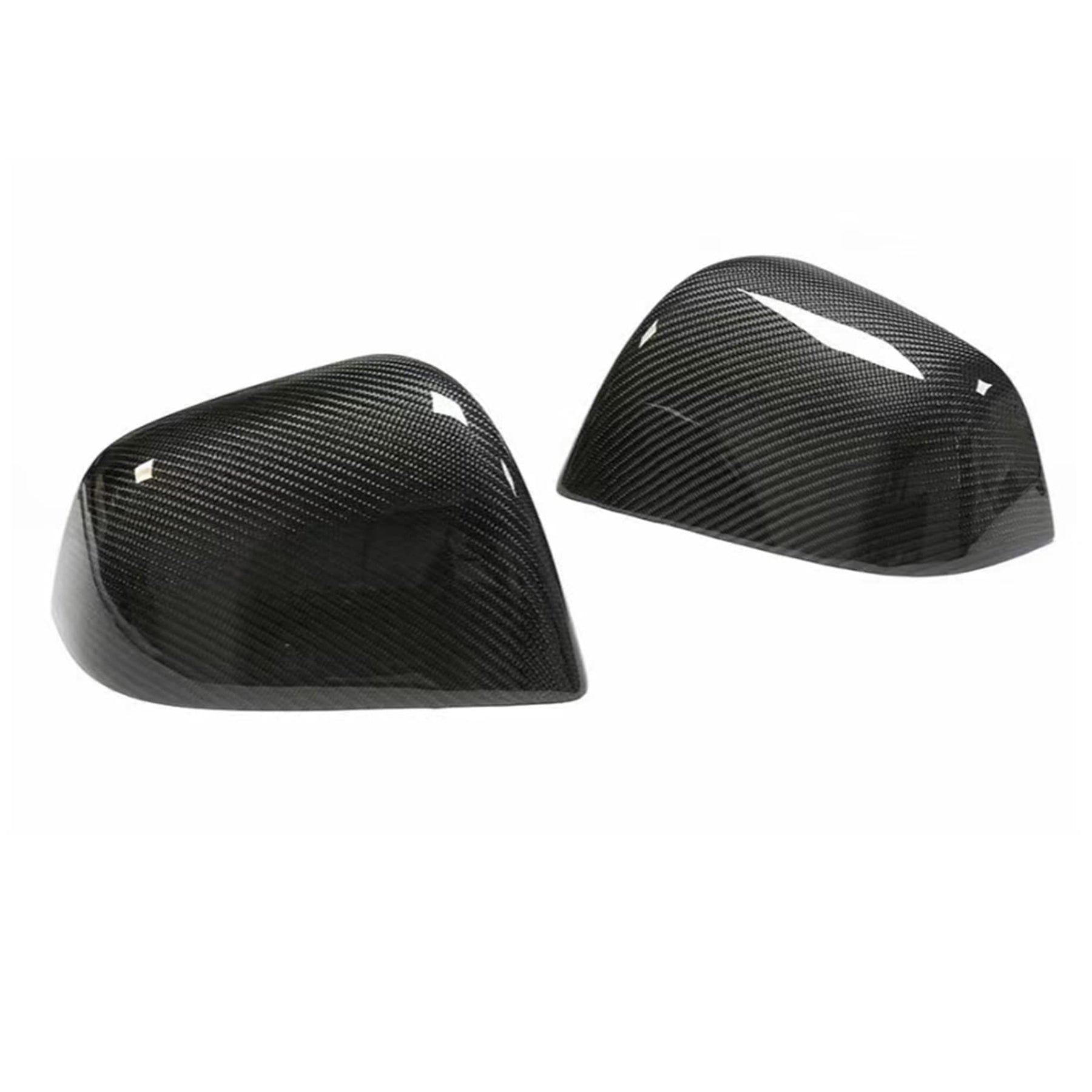 Tespart - Real Carbon Fiber Mirror Covers replacement for Tesla Model Y