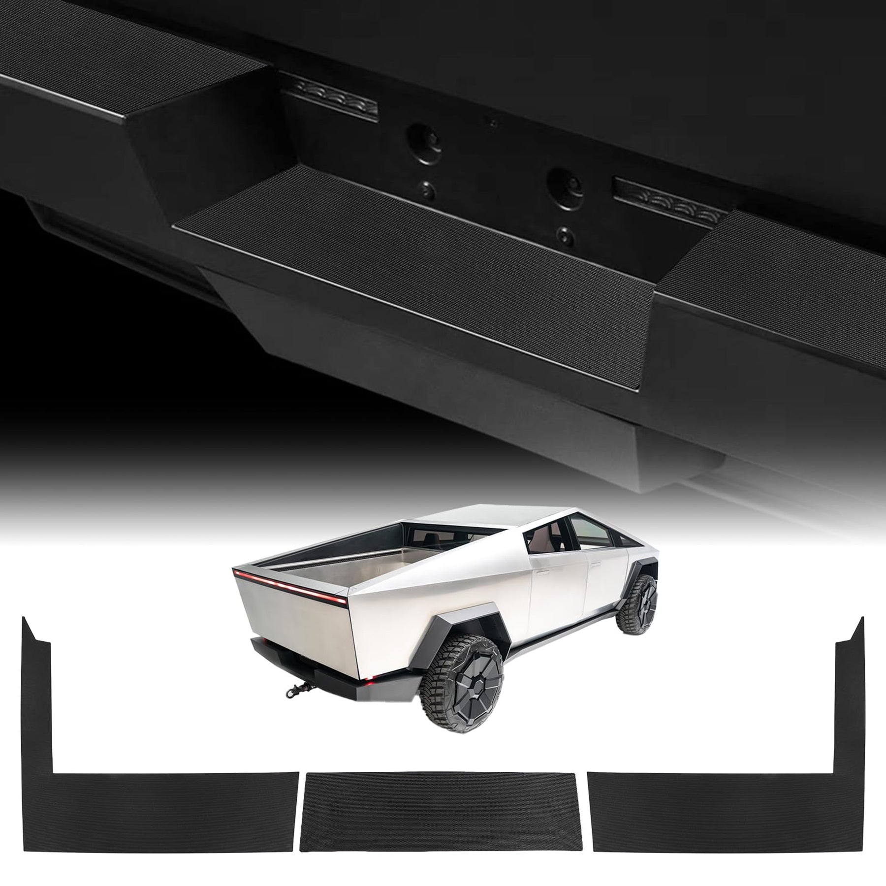 Tespart - Rear Bumper Covers / Rear Trunk Lid Trim for Cybertruck