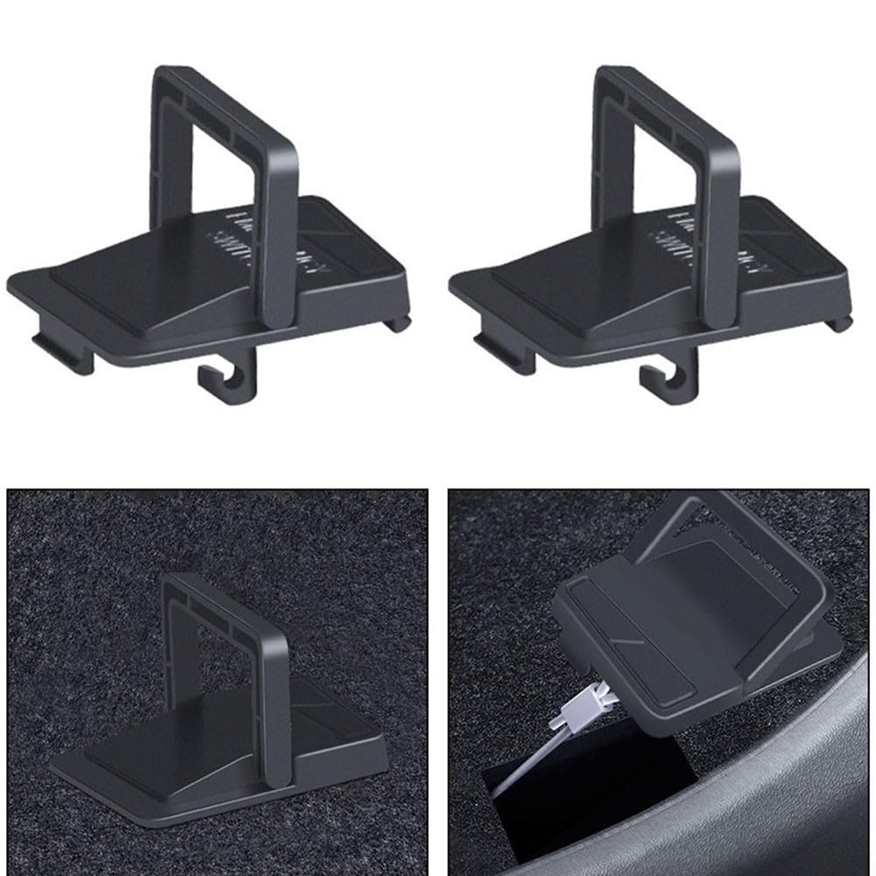 Tespart - Rear Door Emergency Switch Handle for Tesla Model 3 Highland (2pcs)