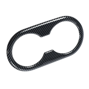 Tespart - Rear Seat Water Cup Holder Trim Interior Accessories for Tesla Model 3 / Y
