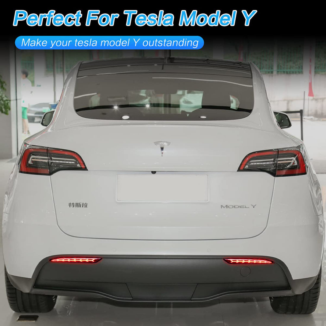 Tespart - Rear bumper turn signal light for Tesla Model Y