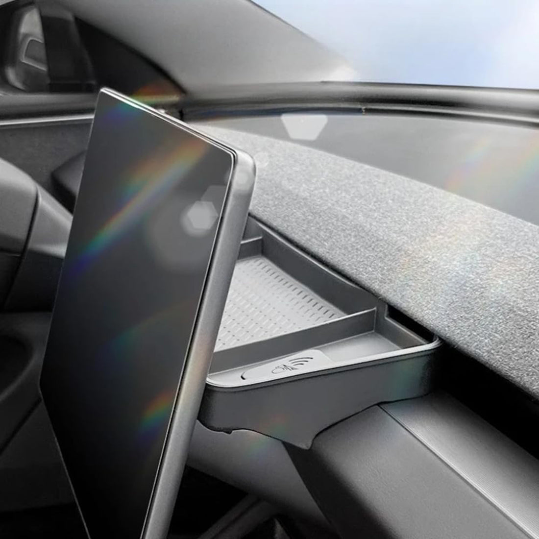 Tespart - Screen Rear ETC Storage Box for Tesla Model 3 Highland