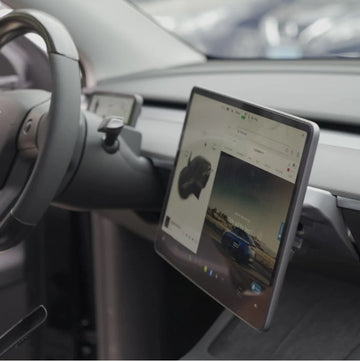 Tespart - Tesla Model 3 / Y Screen Rotating Mounting Kit - Upgrade Version (Fits RHD & LHD)