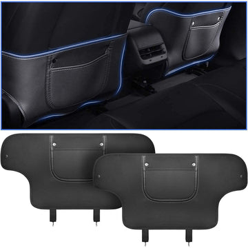 Tespart - Seat Back Kick Protector for Tesla Model 3 2017-2025