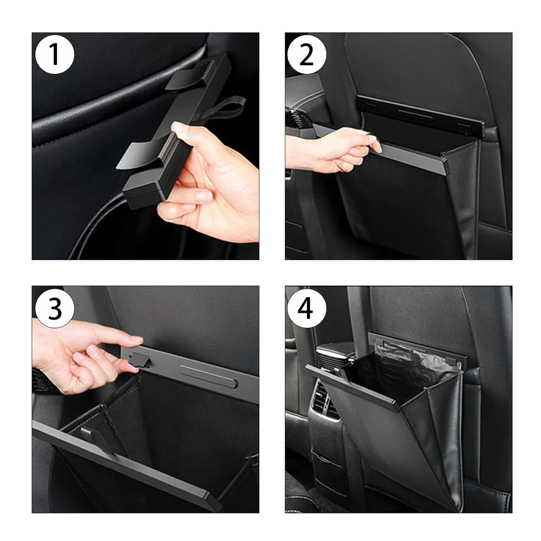 Tespart - Seat Back Row Trash Bag for Tesla Model 3/Y/X