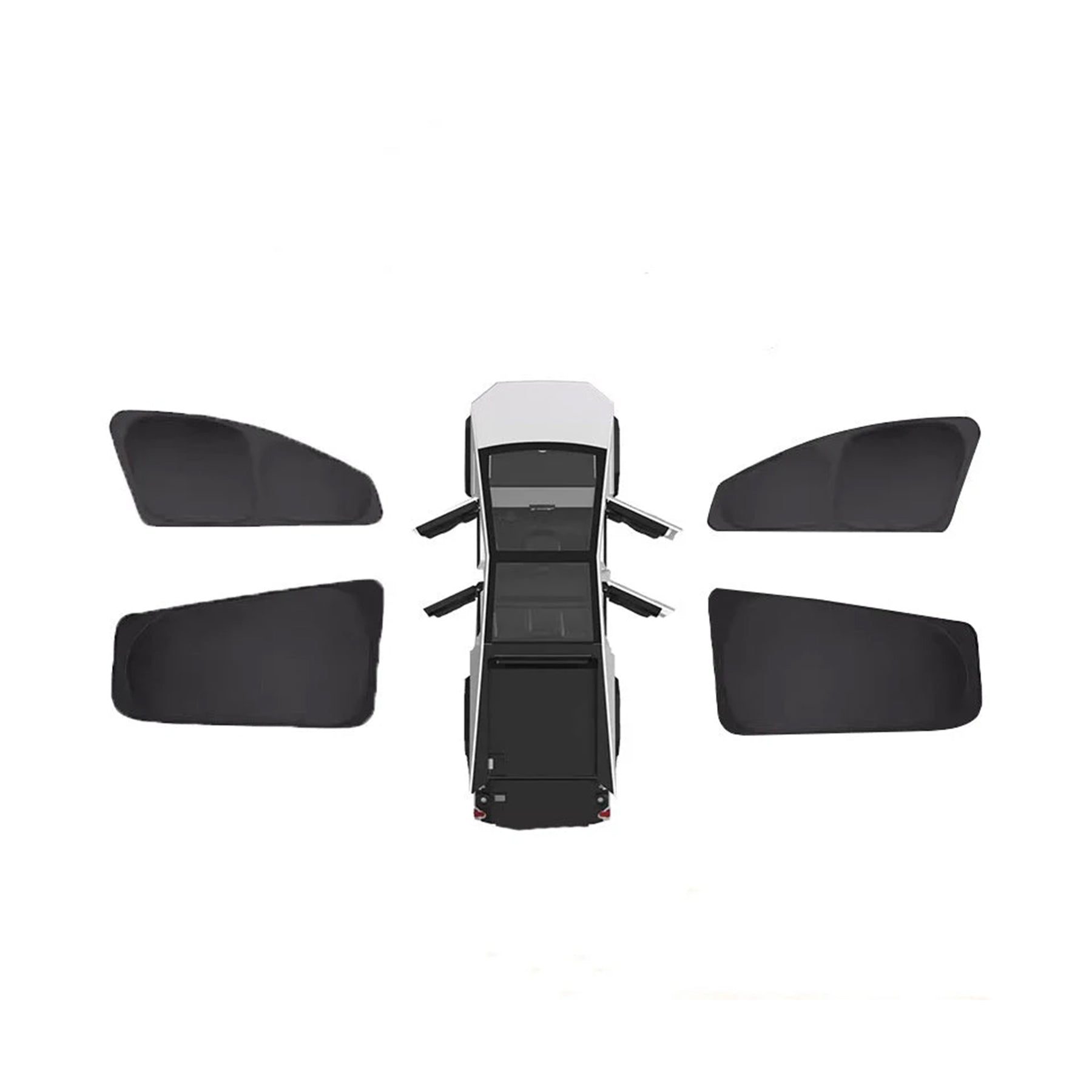 Tespart - Side Window Sunshade for Cybertruck