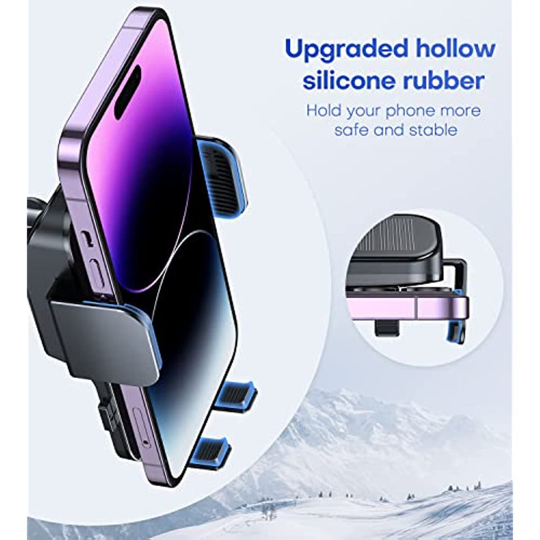 Tespart - Solar Mobile Phone Holder for Tesla Model 3/Y