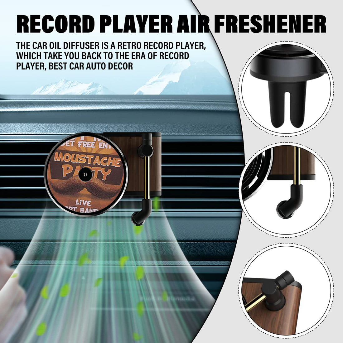 Tespart - TITA Phonograph - Model 3 / Y Car Fragrance