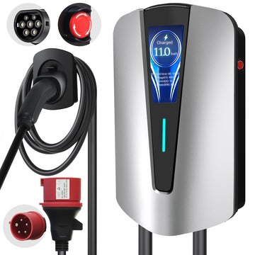 Tespart - TYPE 2 Mennekes Level 2 EV Home Charging Station(for Europe EV Owners)