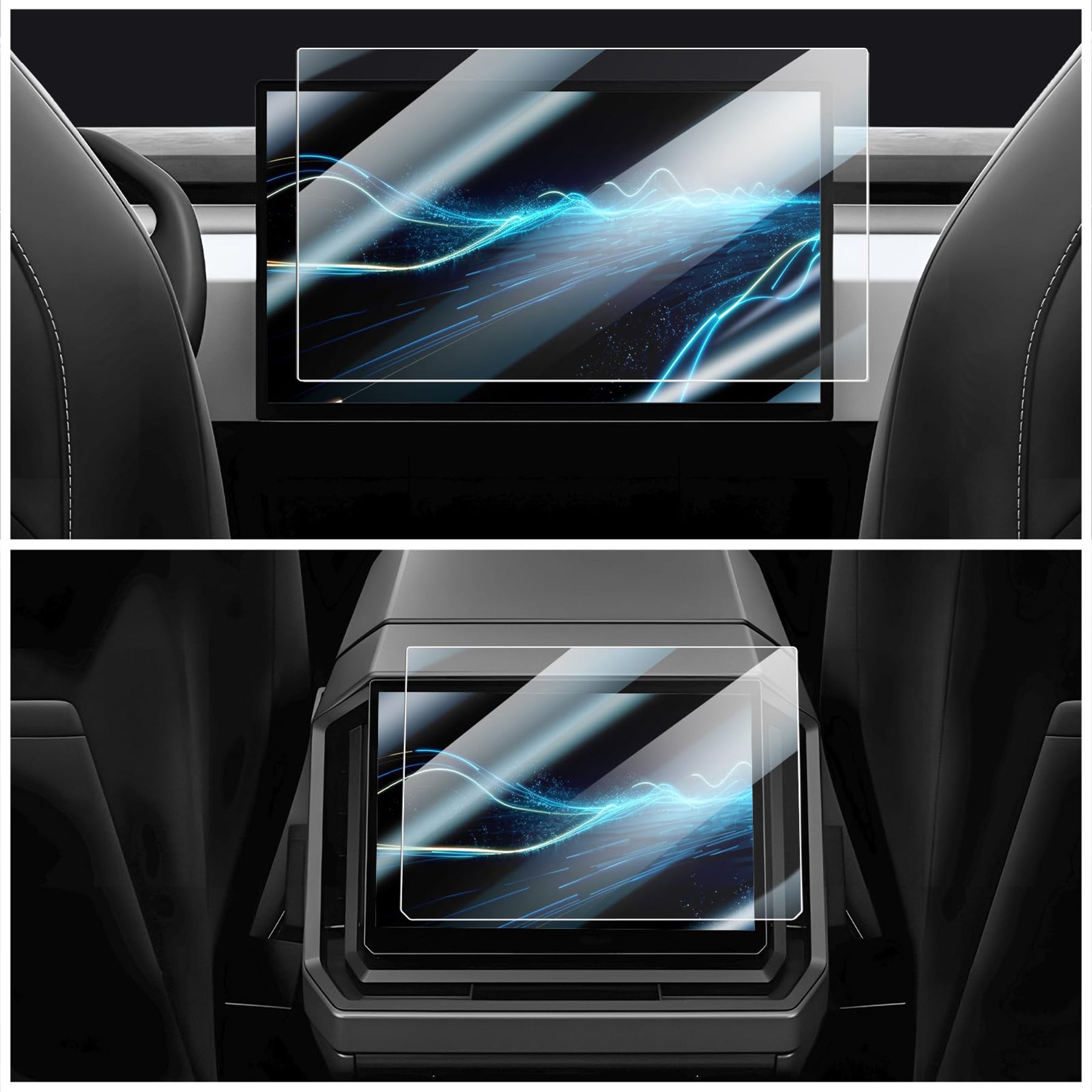 Tespart - Tempered Screen Protector for Tesla Cybertruck