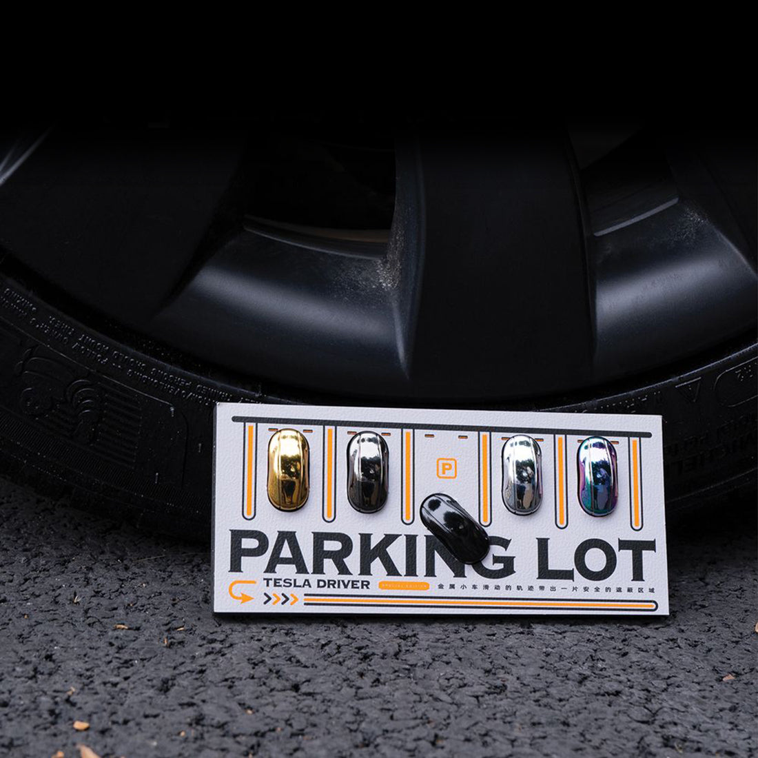 Tespart - Temporary Parking Plate Phone Holder for Tesla Model 3/Y/X/S