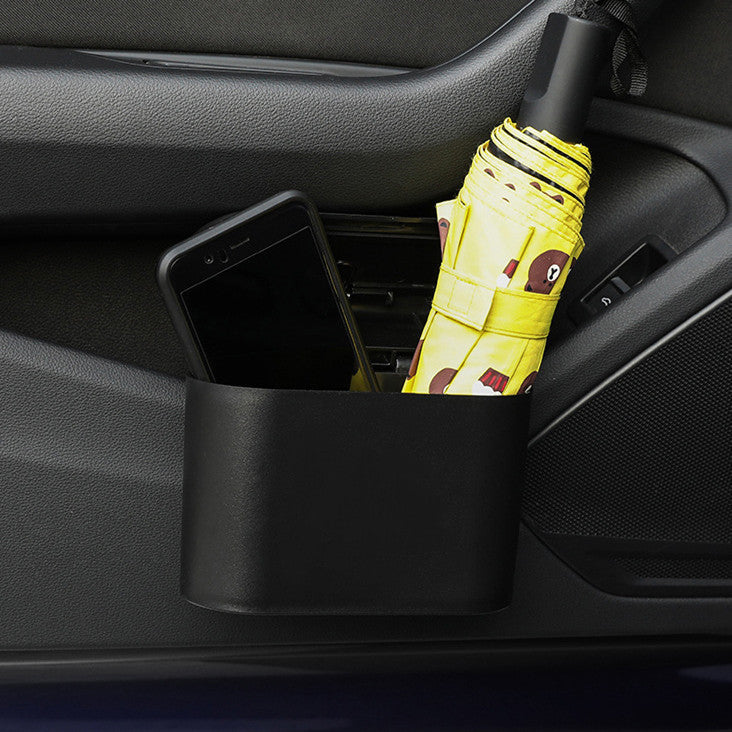 Bote de basura para coche con 8 rollos de bolsas de basura para Tesla