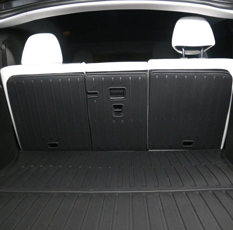Tespart Trunk Mat With Backrest Mat for Tesla New Model Y
