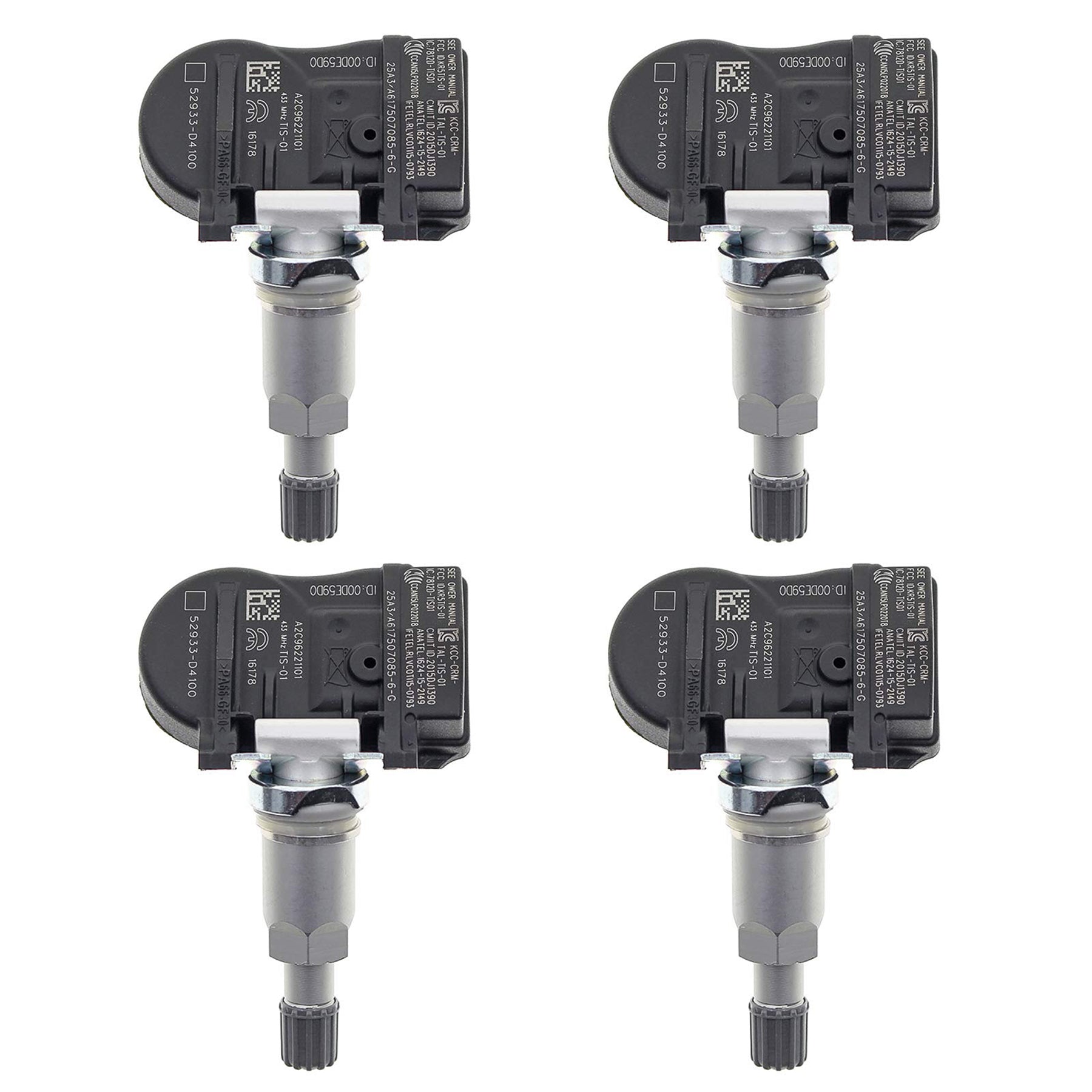 Tespart - Tire Pressure Monitoring System For Tesla Model S/X/3 - 1034602-00-A/C (4pcs) )