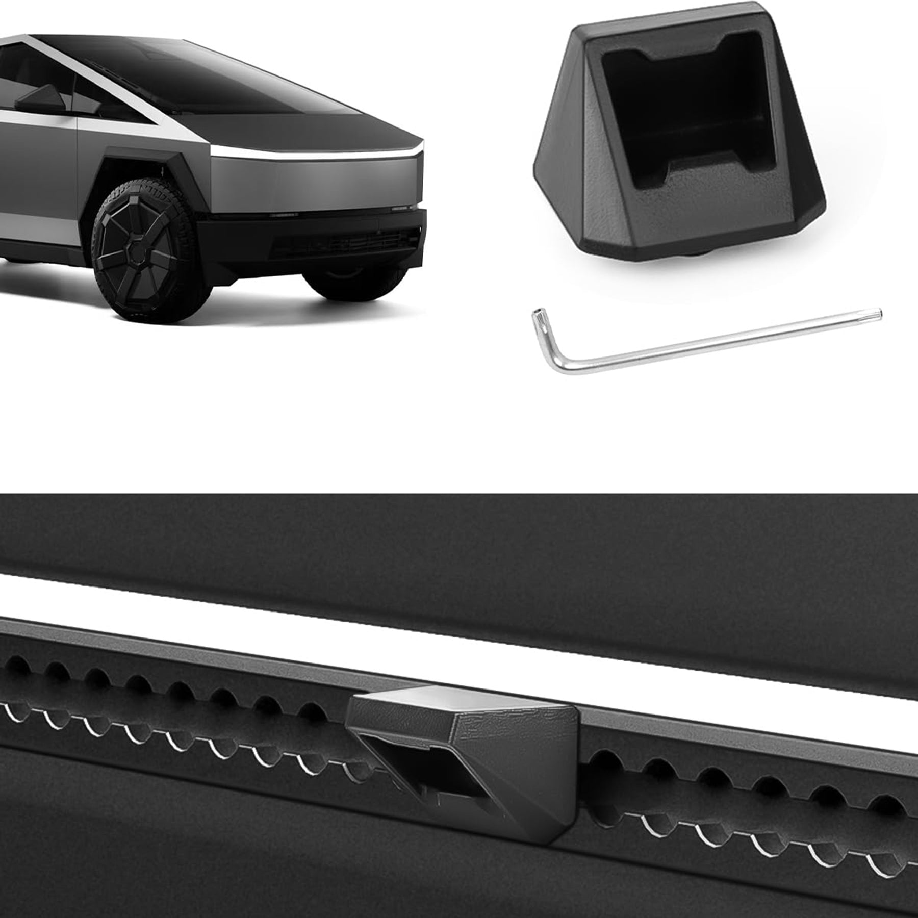 Tespart - L-Track Bottle Opener for Cybertruck